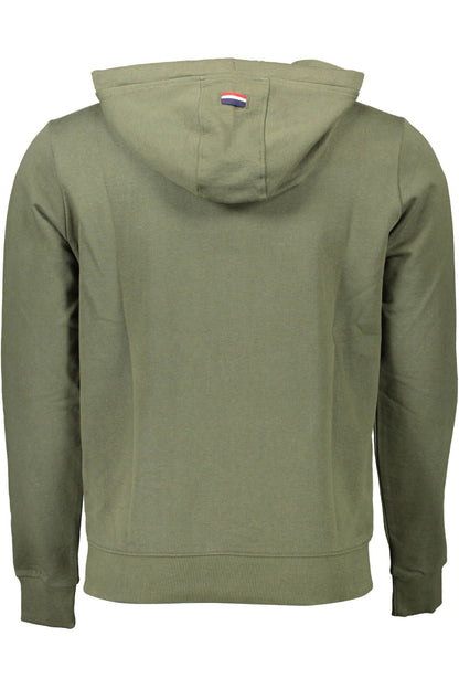 Green Cotton Men Sweater-U.S. POLO ASSN.-LabelTerrace.com