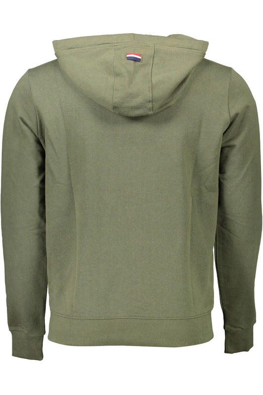 Green Cotton Men Sweater-U.S. POLO ASSN.-LabelTerrace.com