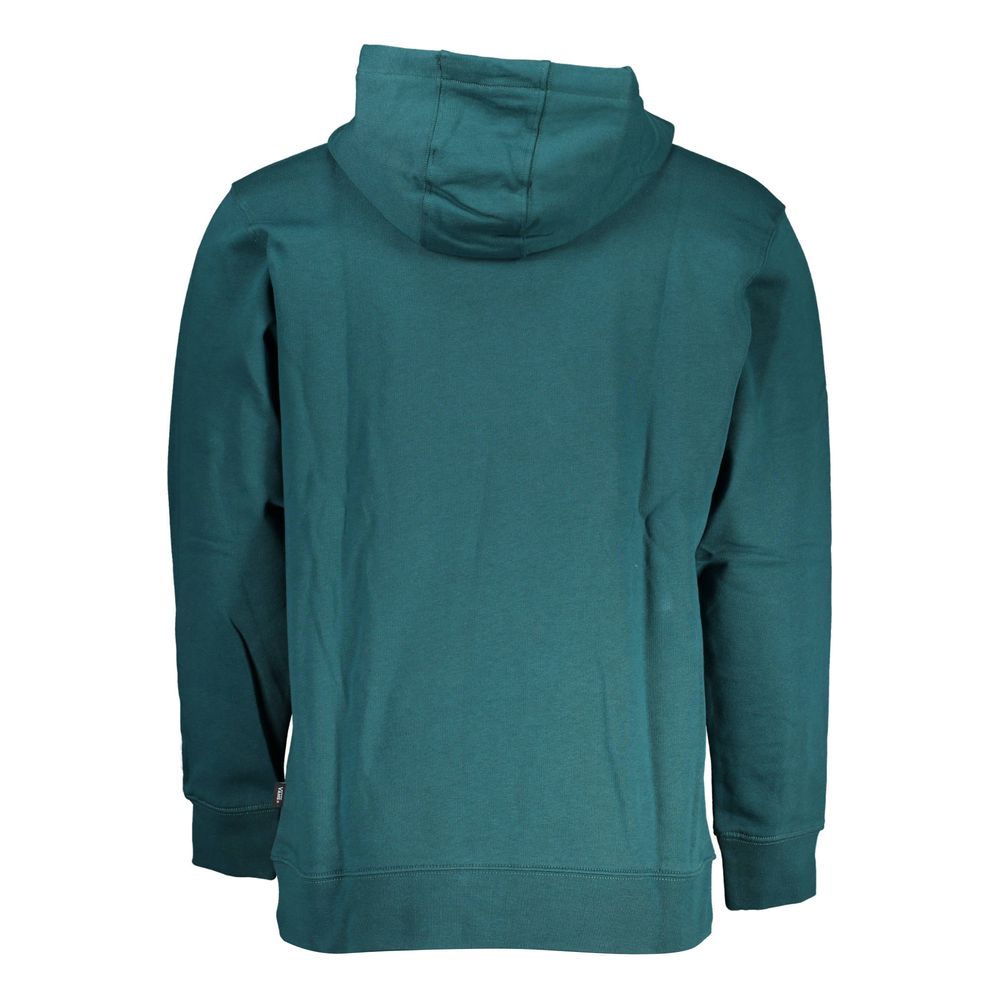 Green Cotton Men Sweater-Vans-LabelTerrace.com