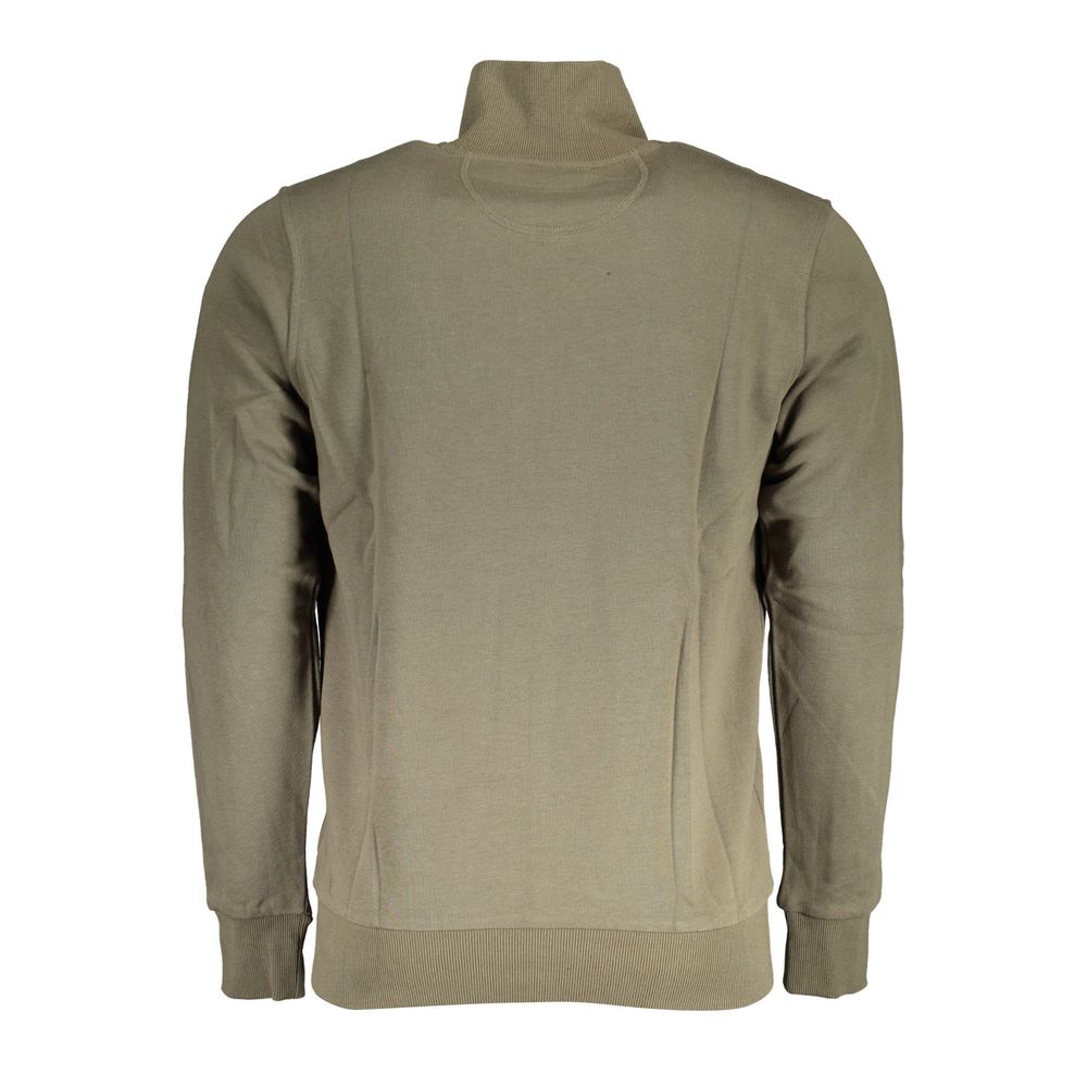 Green Cotton Men Sweater-La Martina-LabelTerrace.com