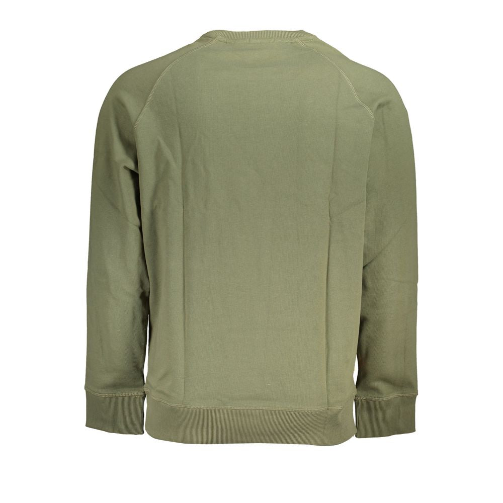 Green Cotton Men Sweater-Timberland-LabelTerrace.com