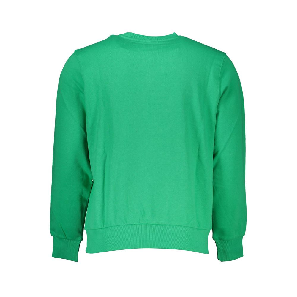Green Cotton Men Sweater-North Sails-LabelTerrace.com