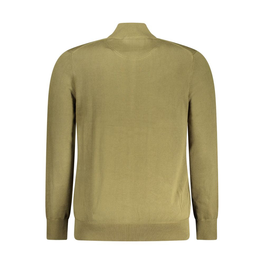 Green Cotton Men Sweater-Timberland-LabelTerrace.com