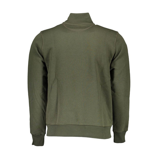 Green Cotton Men Sweater-North Sails-LabelTerrace.com