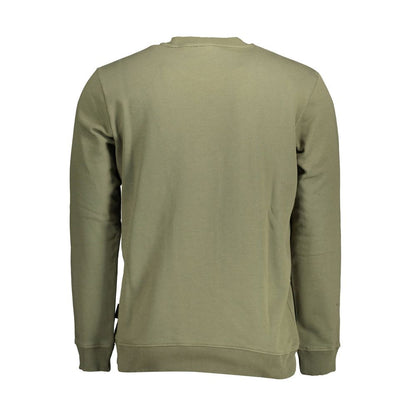 Green Cotton Men Sweater-Napapijri-LabelTerrace.com
