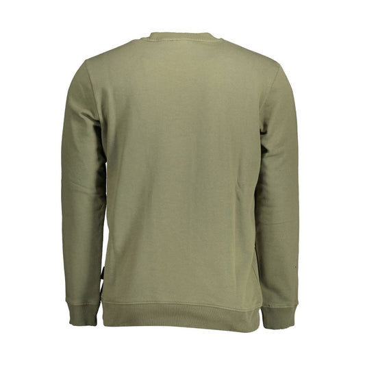 Green Cotton Men Sweater-Napapijri-LabelTerrace.com