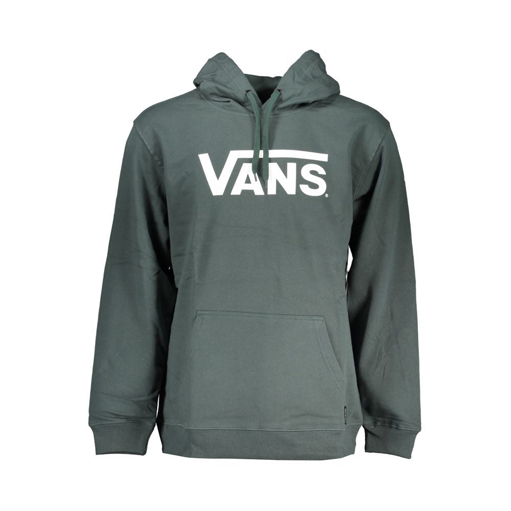 Green Cotton Men Sweater-Vans-LabelTerrace.com