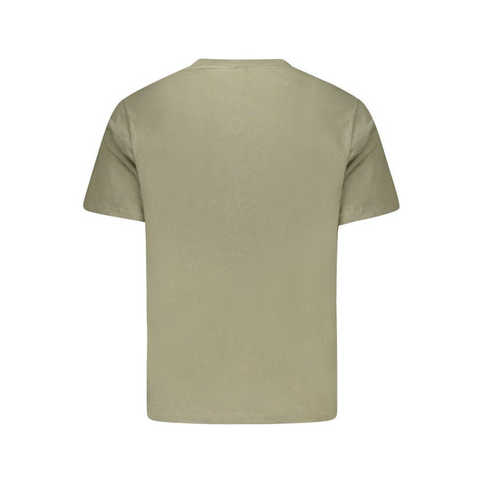 Green Cotton Men T-Shirt-Pepe Jeans-LabelTerrace.com