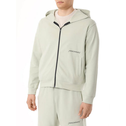 Green Cotton Men's Hoodie-Hinnominate-LabelTerrace.com