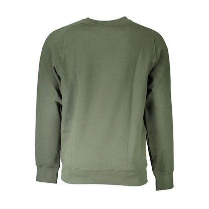 Green Cotton Mens Sweater-Timberland-LabelTerrace.com