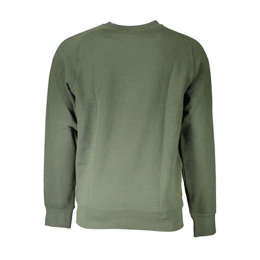 Green Cotton Mens Sweater-Timberland-LabelTerrace.com