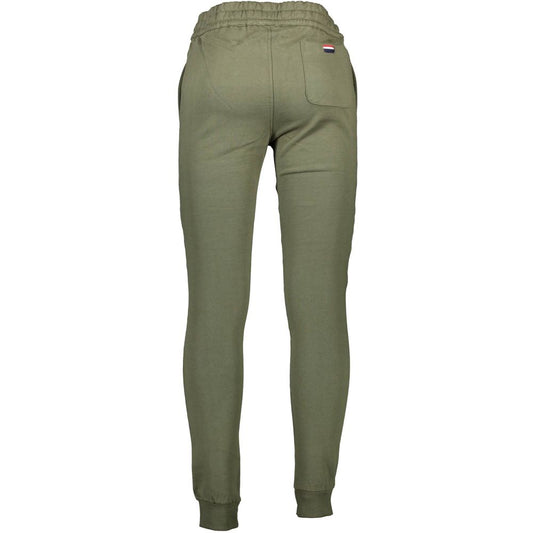 Green Cotton Pant-U.S. POLO ASSN.-LabelTerrace.com