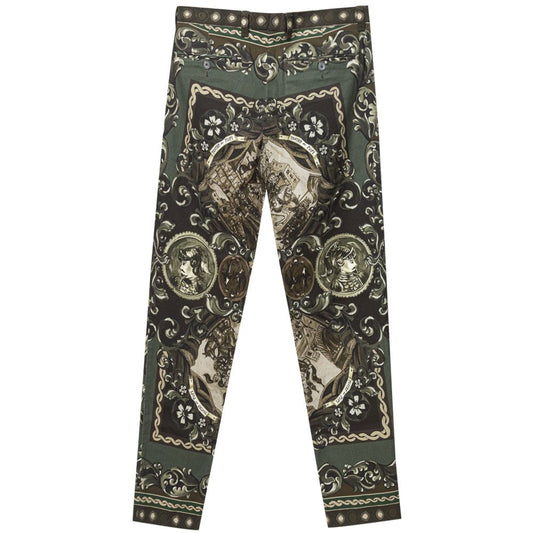 Green Cotton Pant