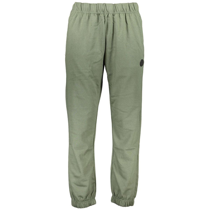 Green Cotton Pant-Gianmarco Venturi-LabelTerrace.com