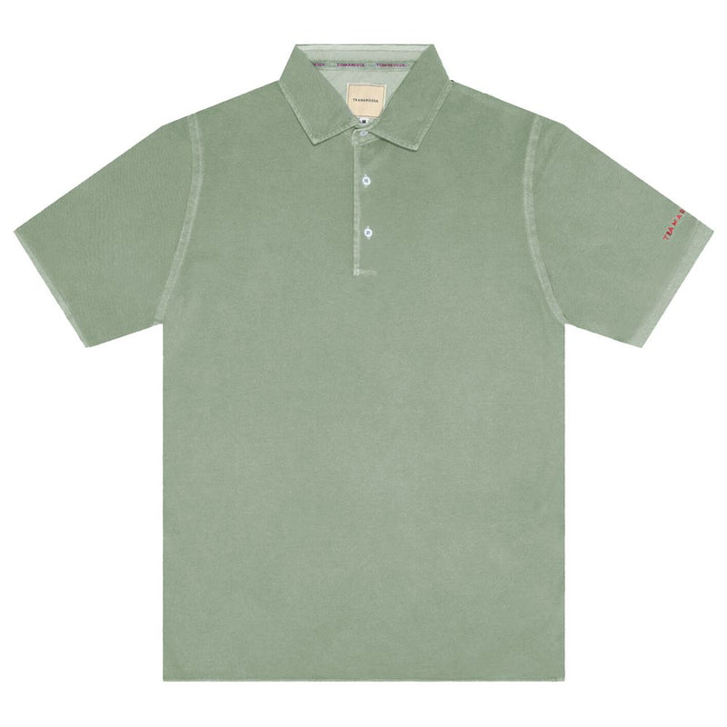 Green Cotton Polo Shirt-Tramarossa-LabelTerrace.com