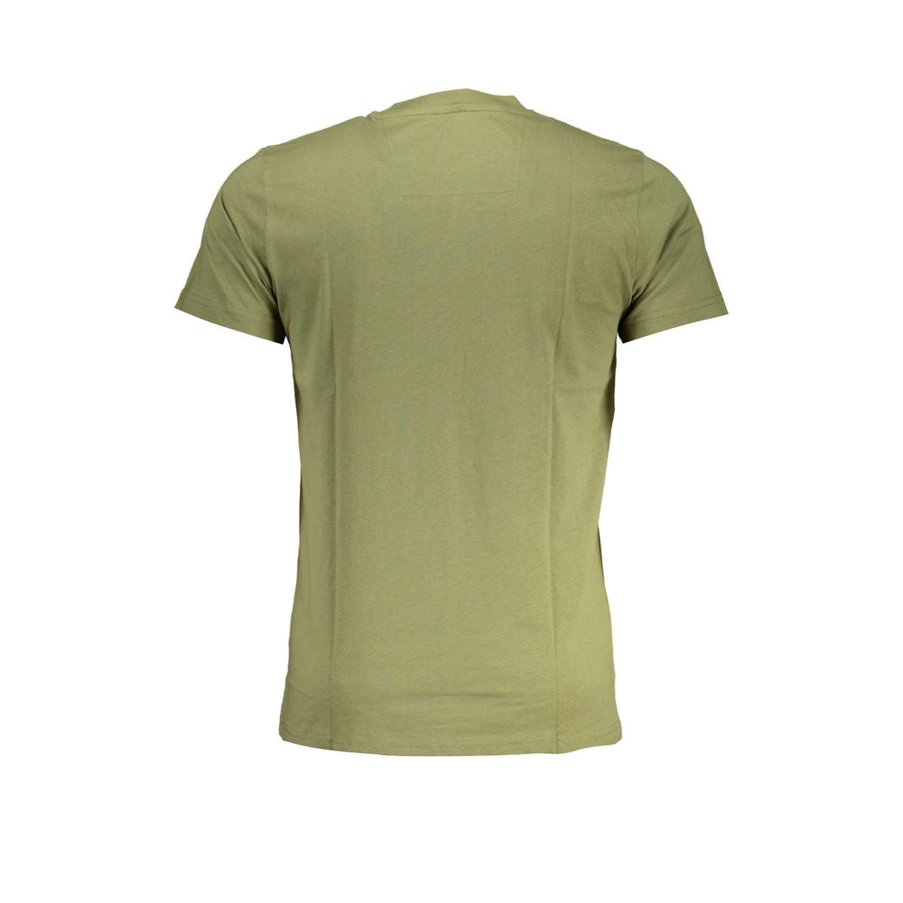 Green Cotton T-Shirt-Cavalli Class-LabelTerrace.com