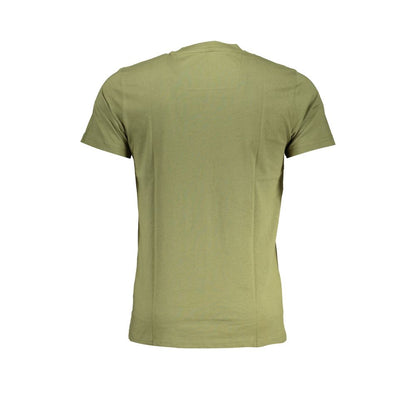 Green Cotton T-Shirt-Cavalli Class-LabelTerrace.com