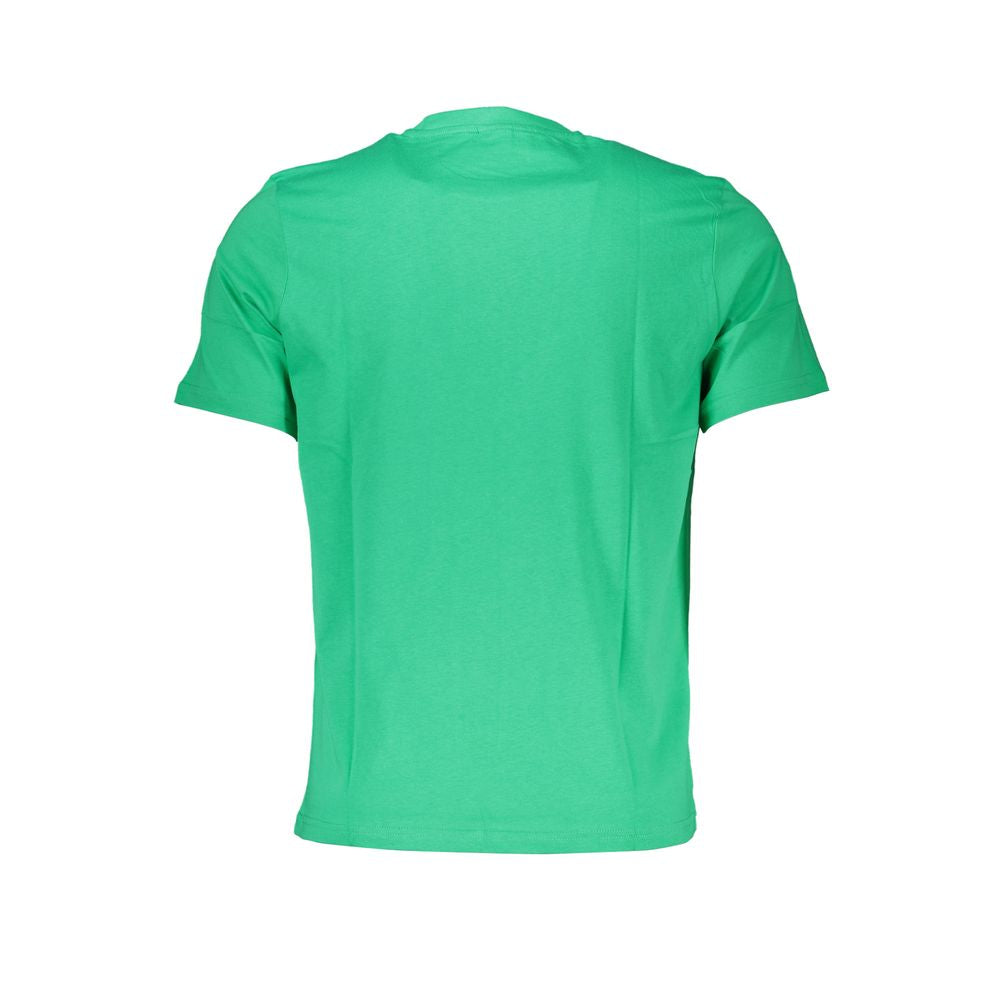 Green Cotton T-Shirt-North Sails-LabelTerrace.com