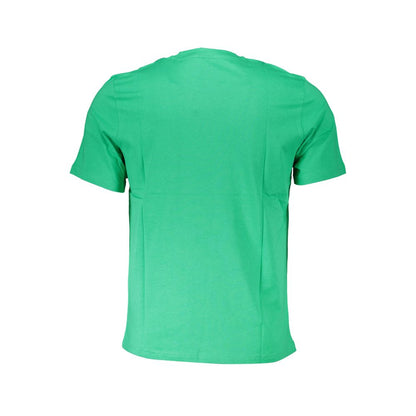 Green Cotton T-Shirt-North Sails-LabelTerrace.com