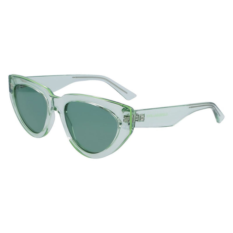 Green Injected Sunglasses-Karl Lagerfeld-LabelTerrace.com