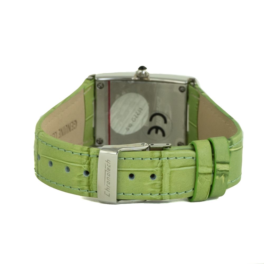 Green Leather Watch-Chronotech-LabelTerrace.com