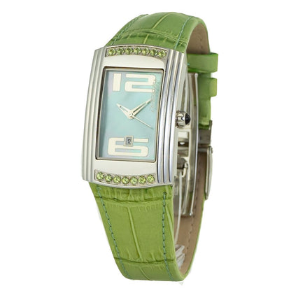 Green Leather Watch-Chronotech-LabelTerrace.com