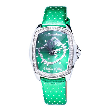 Green Leather Watch-Chronotech-LabelTerrace.com