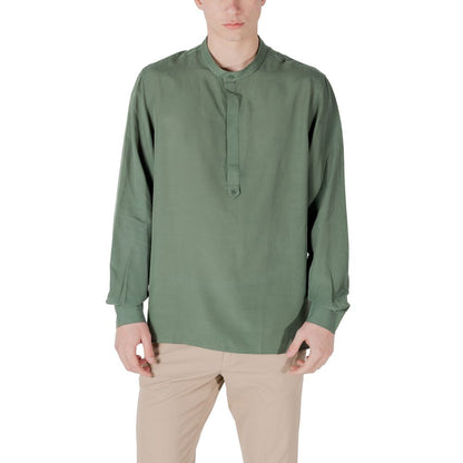 Green Lyocell Shirt