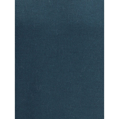 Green Merino Wool Turtleneck