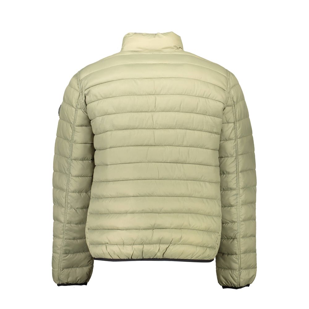 Green Nylon Men Jacket-U.S. POLO ASSN.-LabelTerrace.com