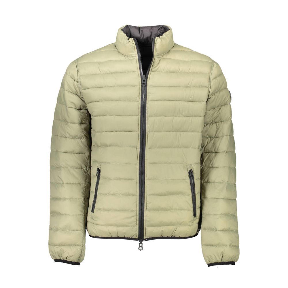Green Nylon Men Jacket-U.S. POLO ASSN.-LabelTerrace.com