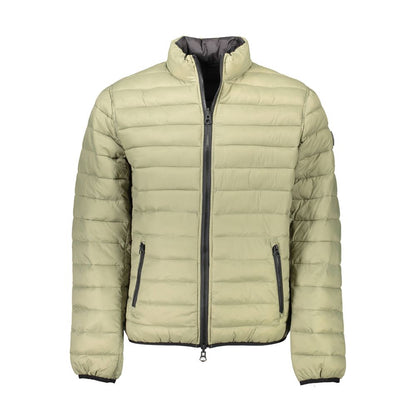 Green Nylon Men Jacket-U.S. POLO ASSN.-LabelTerrace.com