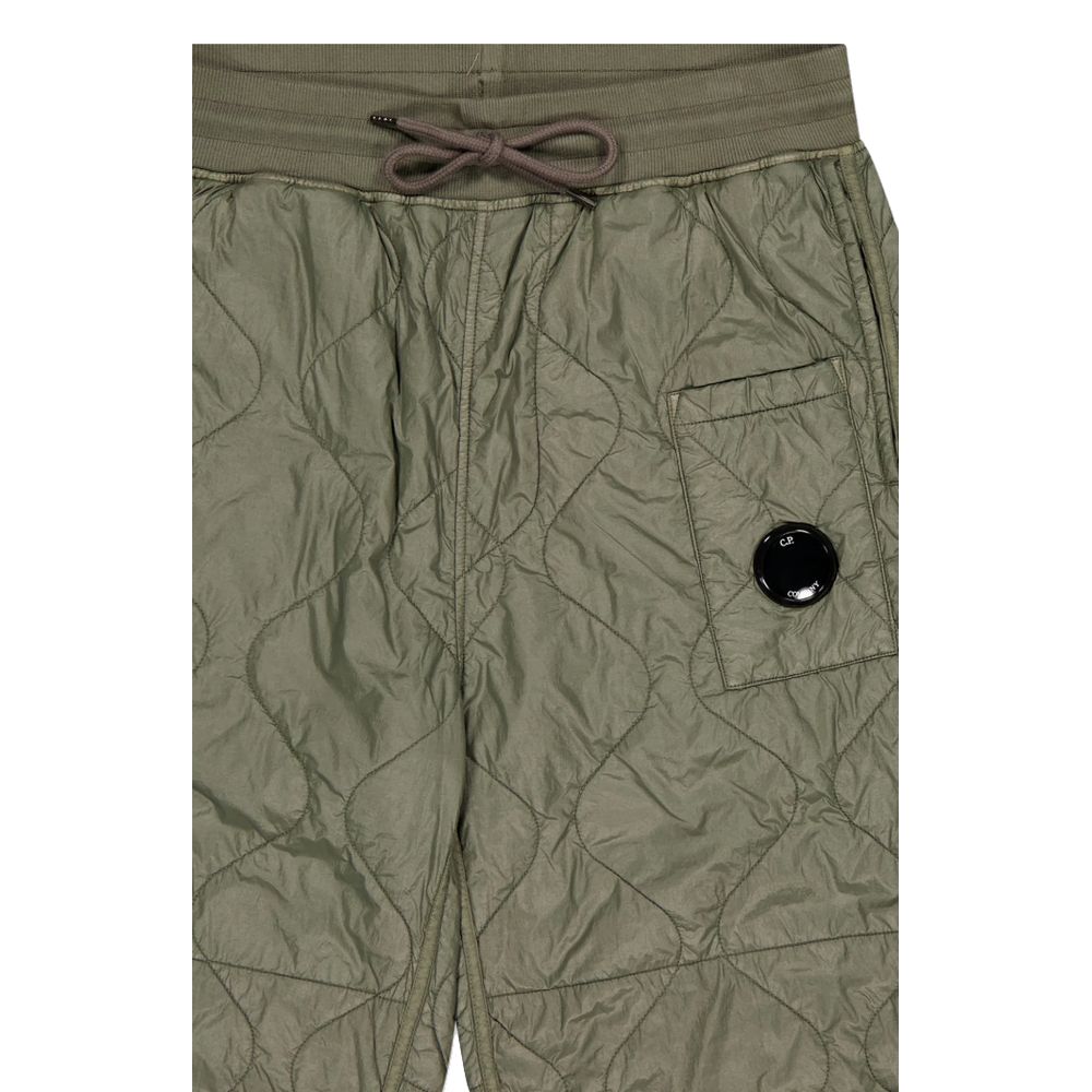 Green Nylon Men Pants-C.P. Company-LabelTerrace.com