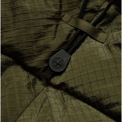 Green Nylon Men Parka-Stone Island-LabelTerrace.com