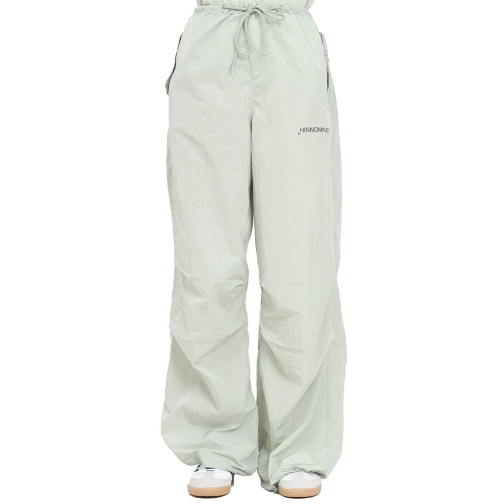 Green Nylon Women Trouser-Hinnominate-LabelTerrace.com