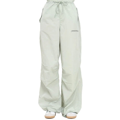 Green Nylon Women Trouser-Hinnominate-LabelTerrace.com