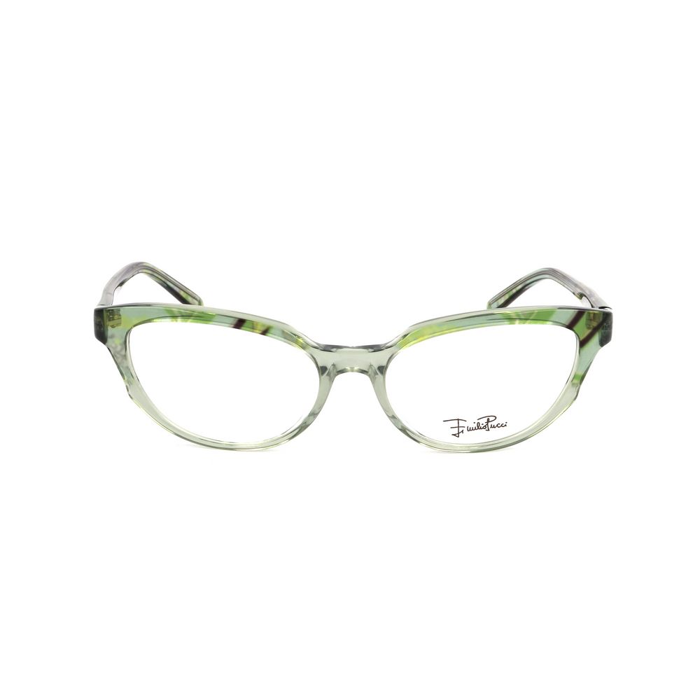 Green Plastic Frames-Emilio Pucci-LabelTerrace.com