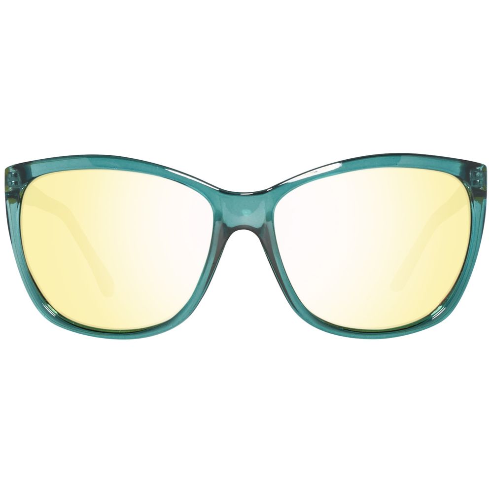 Green Plastic Sunglasses-Guess-LabelTerrace.com