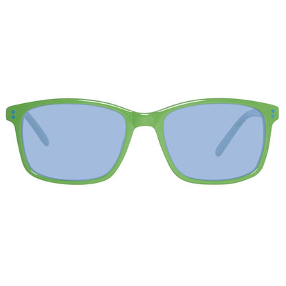 Green Plastic Sunglasses-Benetton-LabelTerrace.com