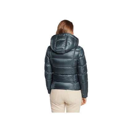 Green Polyester Jackets & Coat-Refrigiwear-LabelTerrace.com