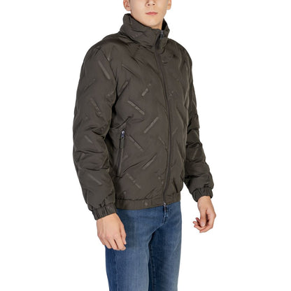 Green Polyester Jackets & Coat