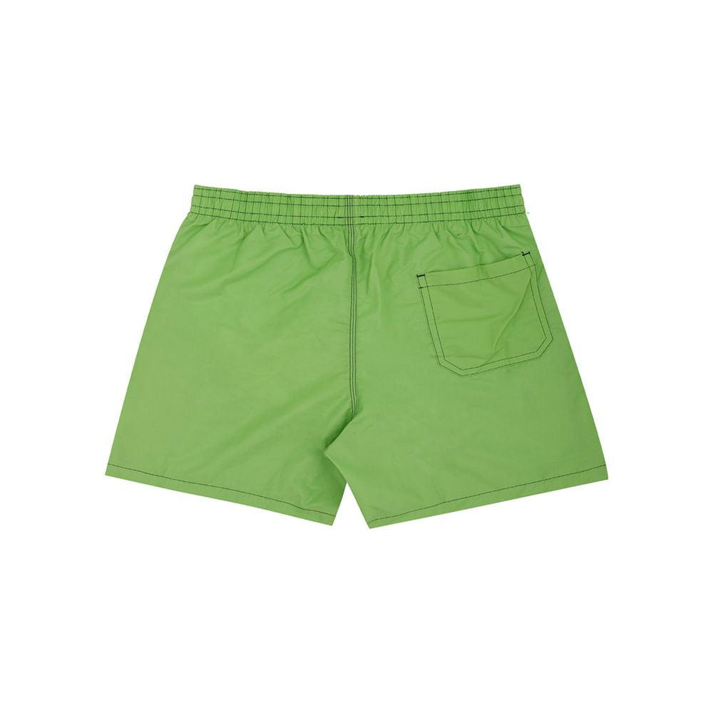 Green Polyester Swimwear-Malo-LabelTerrace.com