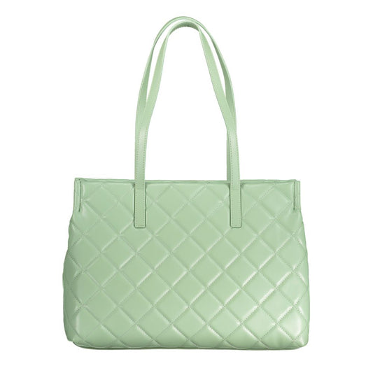 Green Polyethylene Handbag-Mario Valentino-LabelTerrace.com