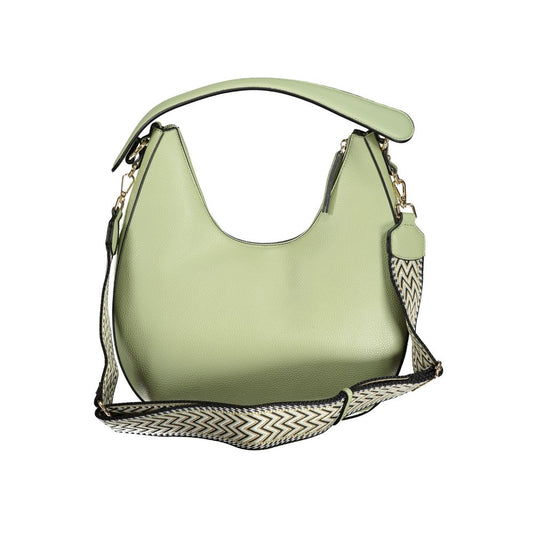 Green Polyethylene Handbag-Mario Valentino-LabelTerrace.com