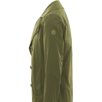 Green Recycled Polyester Men Jacket