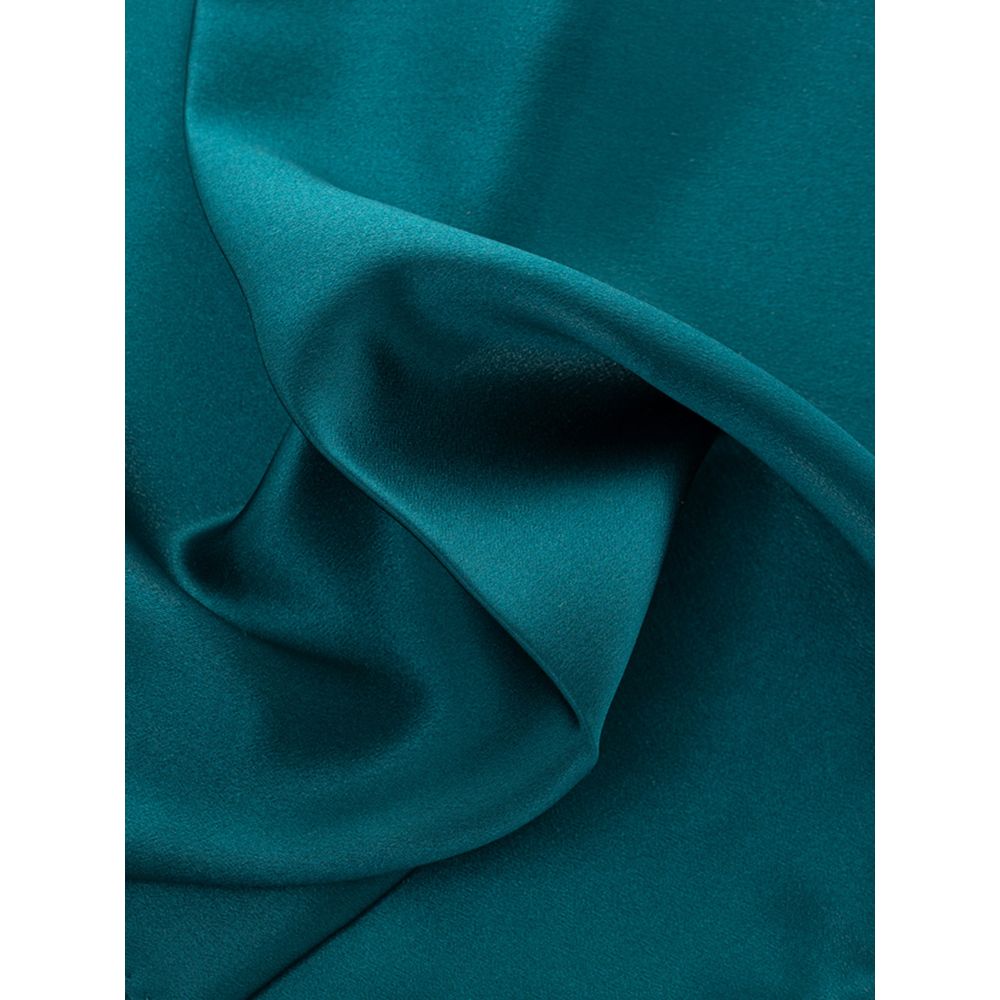 Green Silk Pocket Square-Dolce & Gabbana-LabelTerrace.com