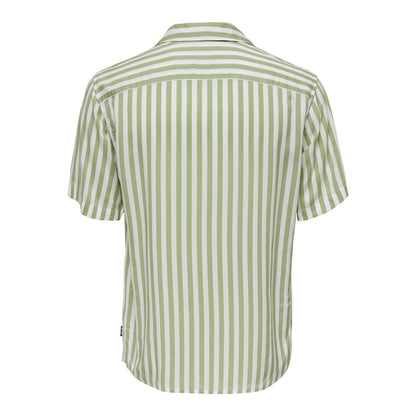 Green Viscose Shortsleeve