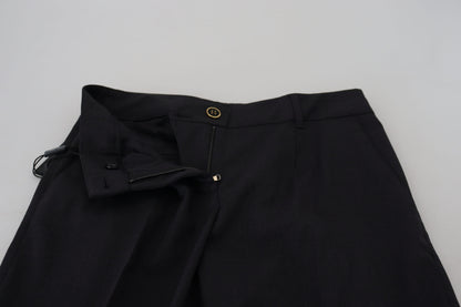 Grey Women Formal Tapered Pants
