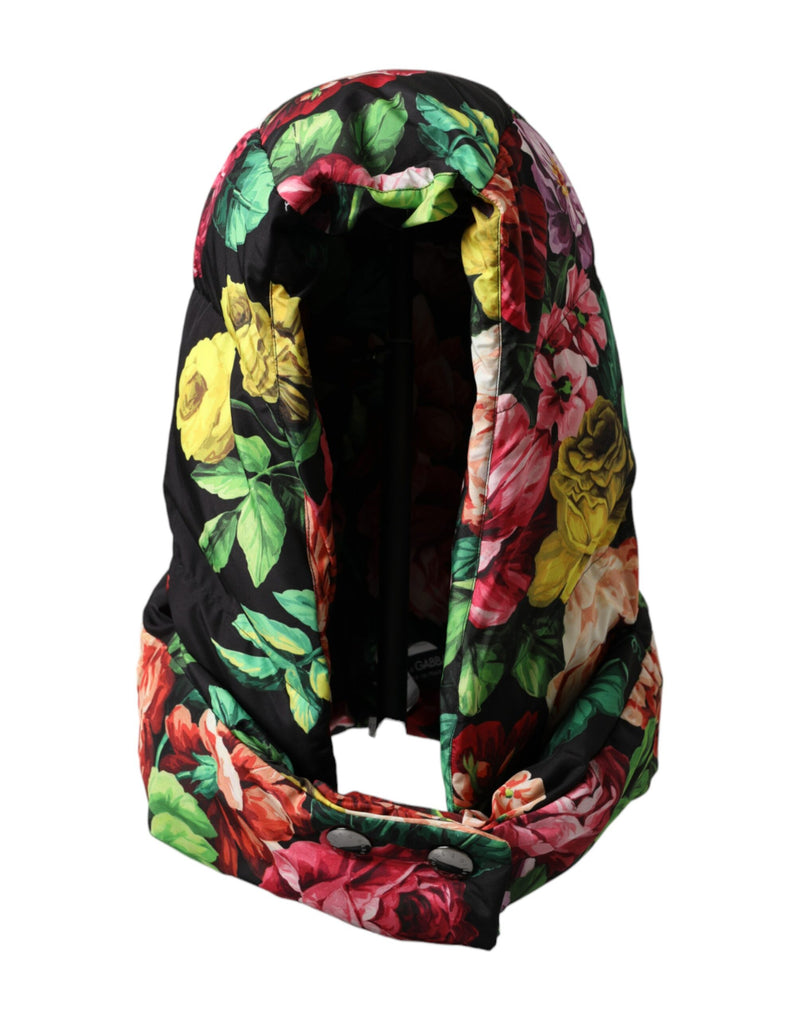 Hat Multicolor Floral Whole Head Wrap Hat-Dolce & Gabbana-LabelTerrace.com