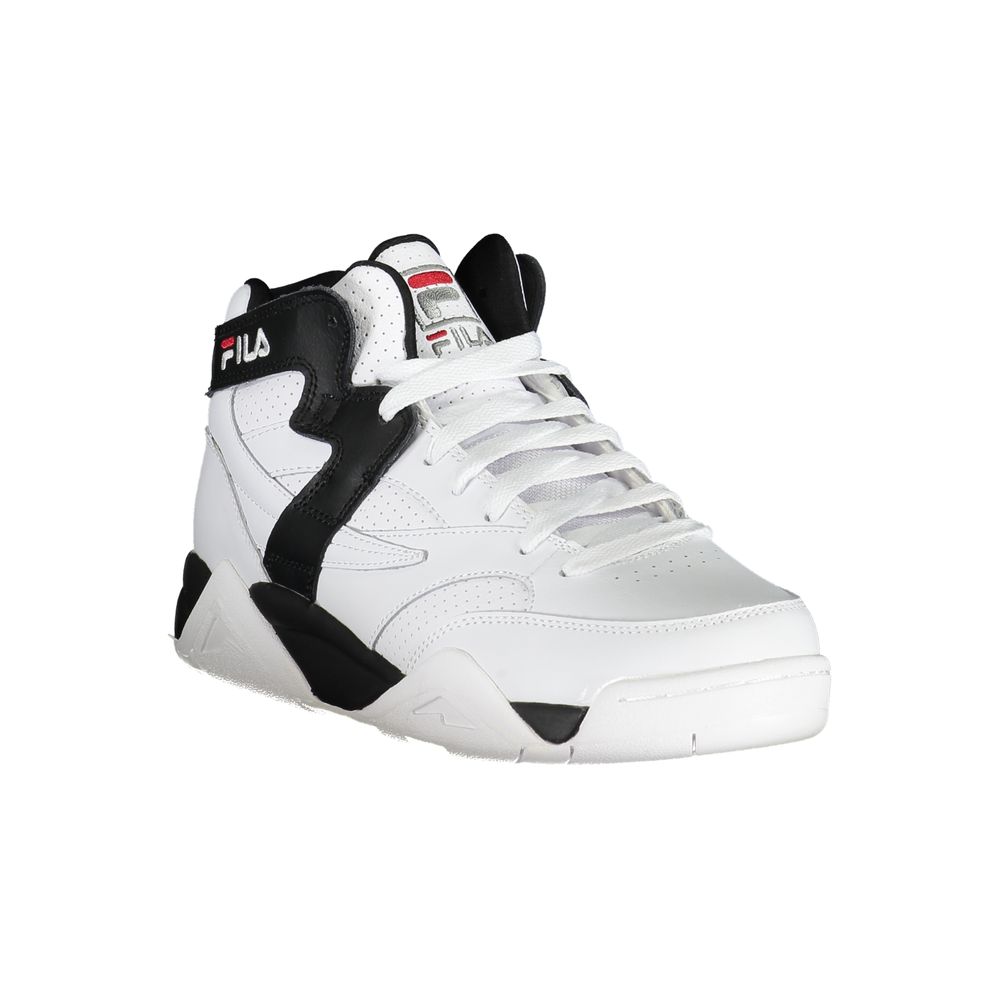 High-Top Athletic Lace-Up Sneakers with Contrast Details-Fila-LabelTerrace.com